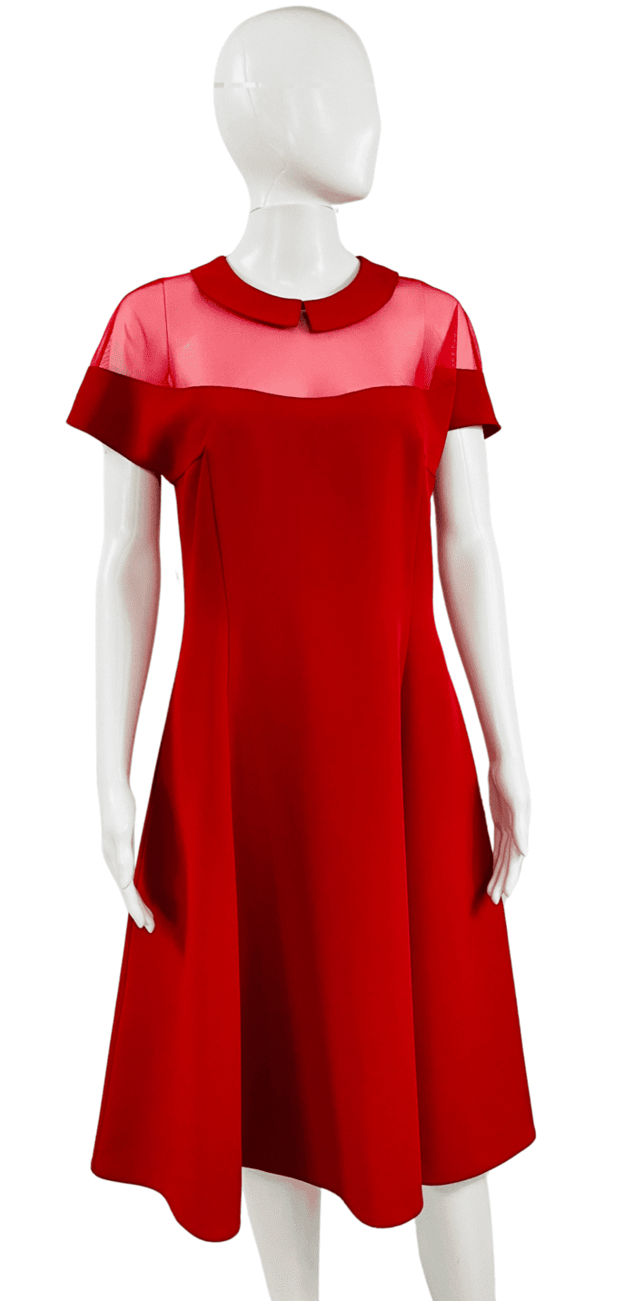 Abito Dress in Red - Image 2