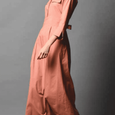 Abito Dress in Rose